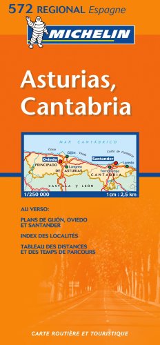 Asturias, Cantabria: No. 572 (Carte regionali)