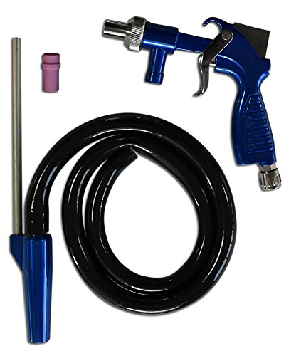 Asturo 3147500 Pistola de arenado semillas-Kit profesional PS 2, color azul y plateado