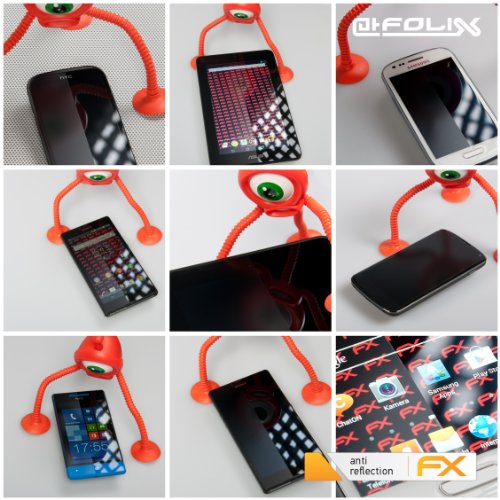 atFoliX Película Protectora Compatible con Suunto Ambit3 Run Lámina Protectora de Pantalla, antirreflejos y amortiguadores FX Protector Película (3X)