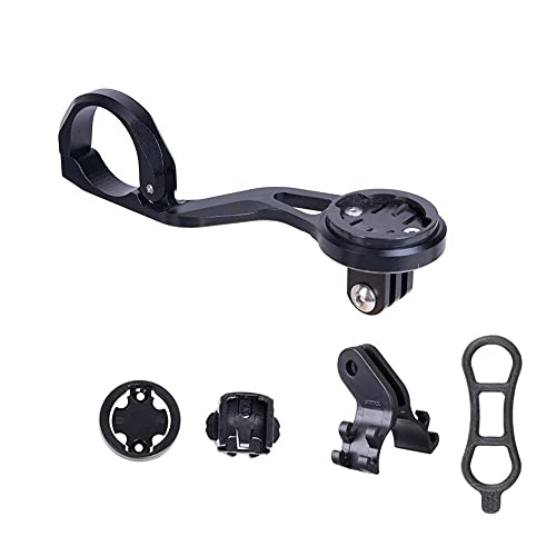 Athemeet Monte Ordenador De Bicicleta para Garmin Edge Cycling GPS Soporte del Camino MTB Manillar De La Bici Sostenedor para El Montaje del Camino MTB De La Bici del Ordenador Negro