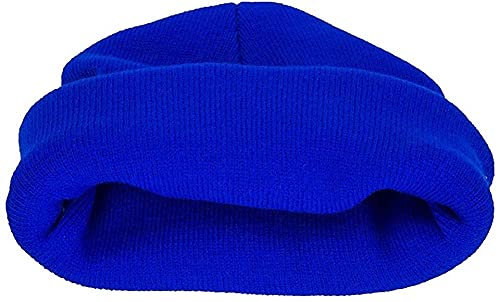 ATNKE Gorro con Luz LED, USB Recargable Gorra para Correr Super Brillante 4 LED Impermeable Luz Invierno Cálido Faros Regalos para Hombre y Mujer/Blue