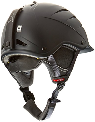 ATOMIC Nomad LF Casco de esquí All-Mountain, Live Fit, Medida de la Cabeza 53-56 cm, Unisex, Negro, S