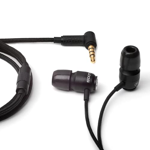 Auriculares-Micrófono-Cascos-Cable-Alambricos, LUDOS Clamor 2 Pro Auriculares In Ear con Cable, Garantía de 5 años, Cable Trenzado, Cascos para iPhone, iPad, Samsung, Mi, Xiaomi, Huawei, Gaming