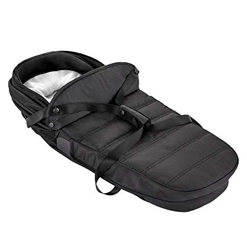 Baby Jogger Capazo City Tour 2 Double - Jet. color negro. desde nacimiento hasta 9 kg