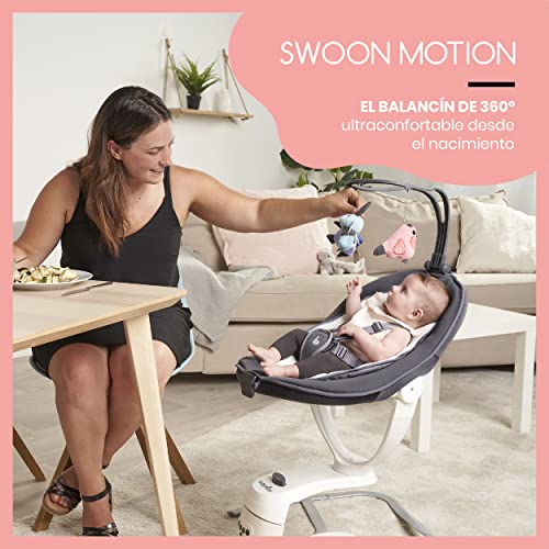 Babymoov Swoon Motion Silla Oscilante para Bebé, Zinc