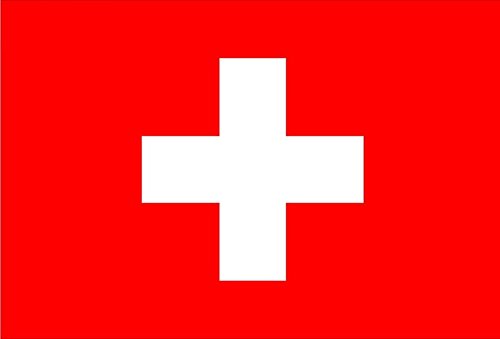 Bandera De Suiza 150 x 90 cm Satén Switzerland Flag Durabol