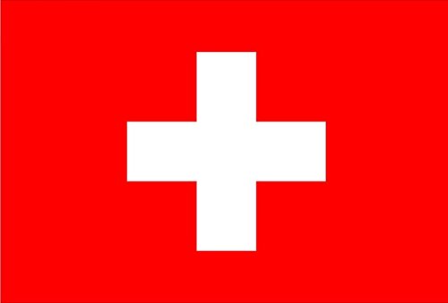 Bandera De Suiza 150 x 90 cm Satén Switzerland Flag Durabol