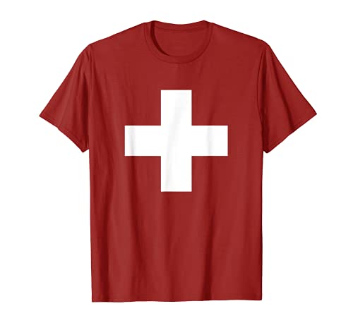 Bandera Suiza Schweiz Flagge Switzerland Flag Hombre Mujer Camiseta