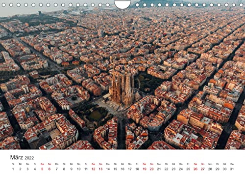 Barcelona - Die wunderschöne Hauptstadt Kataloniens. (Wandkalender 2022 DIN A4 quer)