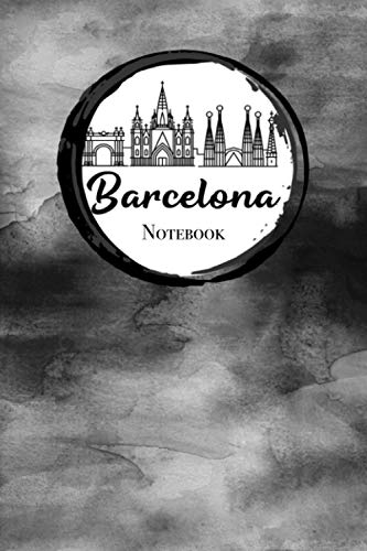 Barcelona Lined Notebook: Lined Blank Journal Diary