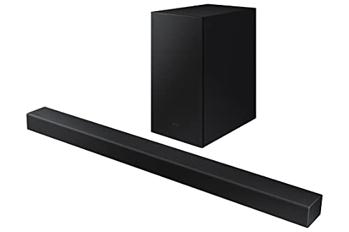 BARRA SAMSUNG SONIDO con subwoofer inalámbrico 6.5", 300 W, 2.1 C.h, Dolby Digital, Bass Boost, Modo juego, Blueooth 4.2 Power On, One Remote Control, Compatible con Wireless Surround Kit (SWA-9100s)