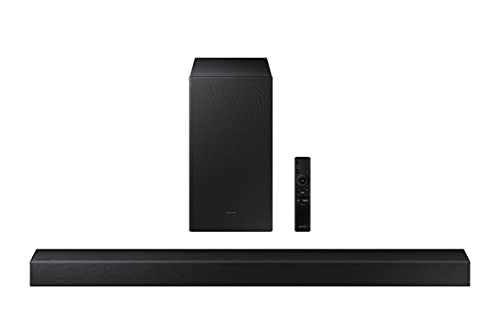 BARRA SAMSUNG SONIDO con subwoofer inalámbrico 6.5", 300 W, 2.1 C.h, Dolby Digital, Bass Boost, Modo juego, Blueooth 4.2 Power On, One Remote Control, Compatible con Wireless Surround Kit (SWA-9100s)