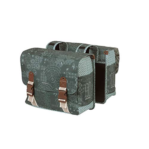 Basil Go Doble Bolsa, Unisex, Gris, 34 cm x 16 cm x 38 cm