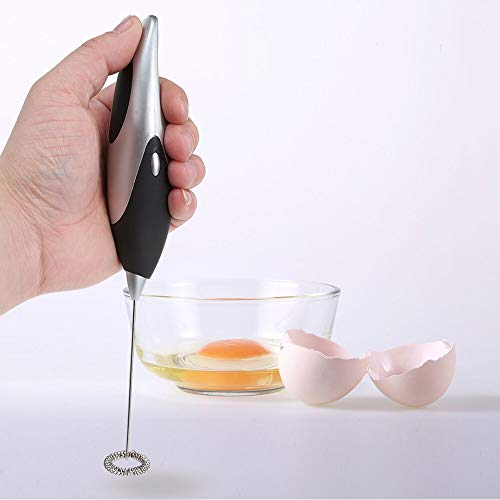 Batidor de huevos Cocina Electric Egg Beater Coffee Milk Drink Stirrer Handheld Lightweightss Steel Egg Beaters Herramientas de cocina