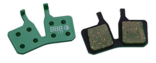 BBB Pastillas de Freno de Disco para Bicicleta (2 Unidades) BBS-371E, Unisex Adulto, Verde, E-Bike