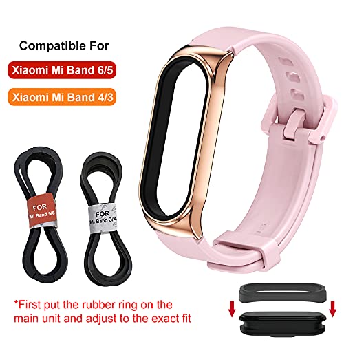 BDIG Correa Compatible para Xiaomi Mi Band 6/Mi Band 5, Mi Band 4/3 Silicona Pulsera de Repuesto Colorida Correas para Relojes Xiao Mi Band 6/5/4/3 (No Host)