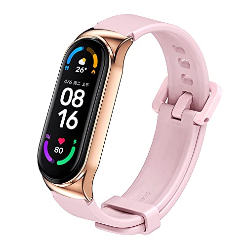 BDIG Correa Compatible para Xiaomi Mi Band 6/Mi Band 5, Mi Band 4/3 Silicona Pulsera de Repuesto Colorida Correas para Relojes Xiao Mi Band 6/5/4/3 (No Host)