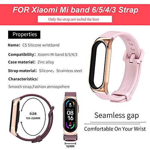 BDIG Correa Compatible para Xiaomi Mi Band 6/Mi Band 5, Mi Band 4/3 Silicona Pulsera de Repuesto Colorida Correas para Relojes Xiao Mi Band 6/5/4/3 (No Host)