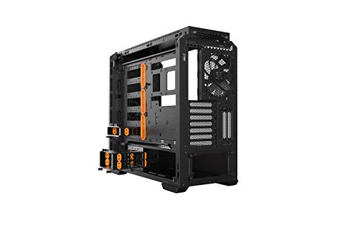 be quiet! Torre E-ATX Silent Base 601 Orange 2 Ventiladores/INSONORIZADA BG025