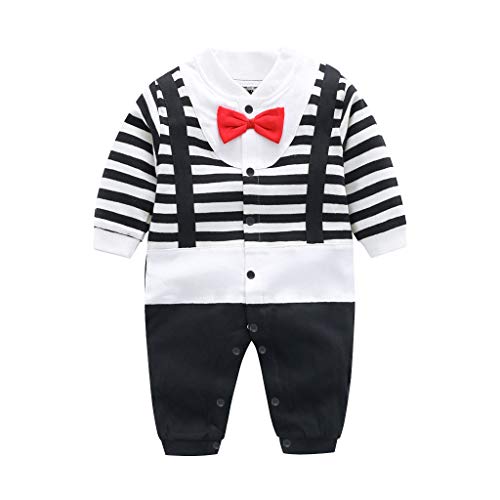 Bebés Pijama Algodón Mameluco Niñas Niños Peleles Sleepsuit Caricatura Trajes, 9-12 Meses