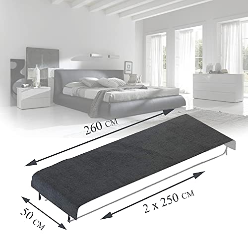 Bedbinder Deluxe Cuña Unir Colchones Nergo 50cm. Detenga El Deslizamiento De Los Colchones con Esta Conector De Camas Y Unir Dos Colchones Banda para Unir Colchones Amor Puente