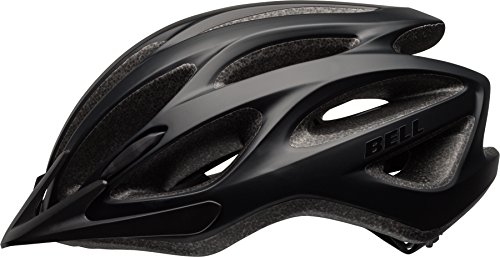 BELL Traverse Casco de Ciclismo, Unisex Adulto, Negro Mate, Unisize (54-61 cm)