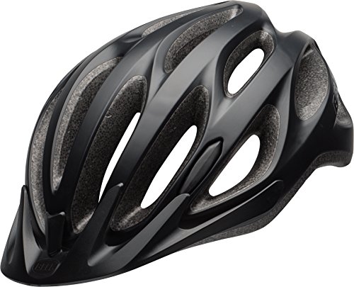 BELL Traverse Casco de Ciclismo, Unisex Adulto, Negro Mate, Unisize (54-61 cm)