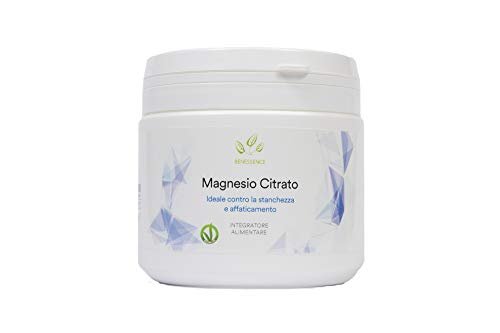 Benessence - Citrato de Magnesio en polvo soluble - Complemento alimenticio - 500 g