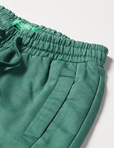 Benetton Pantalone 4UJ155FH0, Verde 1n0, XXX-Large para Niños