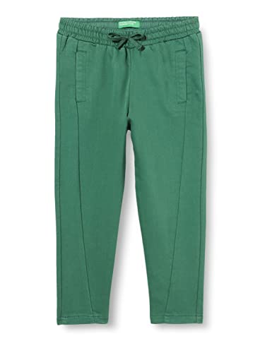 Benetton Pantalone 4UJ155FH0, Verde 1n0, XXX-Large para Niños