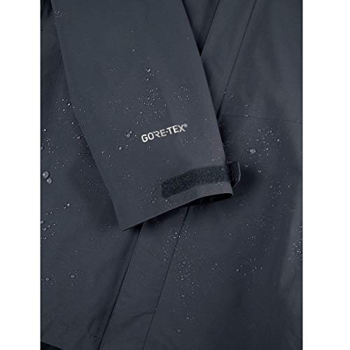 Berghaus Hillwalker Interactive Gore Tex - Chaqueta impermeable para hombre, color negro y negro