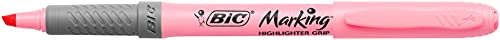 BIC Summer Pink Box: Boli de Gel de Punta Media (0,7.mm), Portaminas, BIC 4.Colores (1,00.mm), marcador - Rosa, Caja de.4