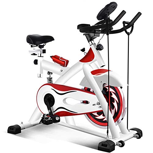 Bici Spinning Bicicleta de spinning cubierta ejercicio en bicicleta Bicicleta Cinturón de accionamiento directo 10 kg volante de Inicio Cardio entrenamiento del entrenamiento de la bici Bicicleta de S