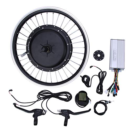 Bicicleta de montaña Convertir a Eelctric Bike Kit con 36V 500W Motor 20inch Wheel KT-LCD5 Meter(for Rear Drive Rotating flywheel)