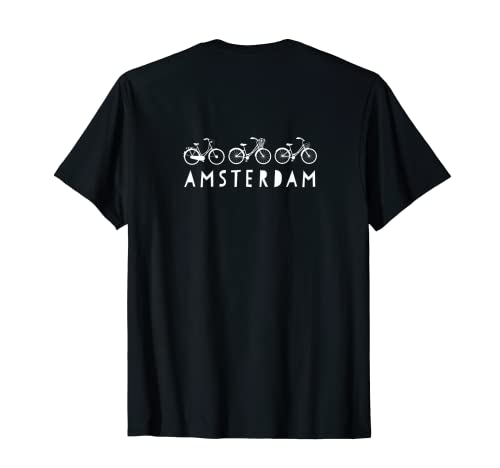 Bike Europe en bicicleta: Amsterdam Bike design Camiseta