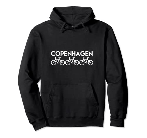 Bike Europe en bicicleta: Copenhague Diseño de bicicletas Sudadera con Capucha