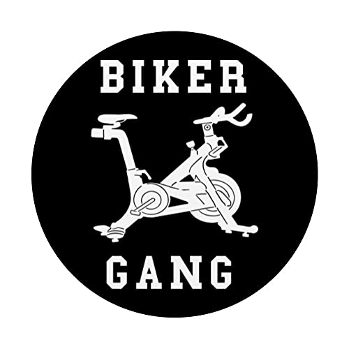 Biker Gang Spinning Team Squad Crew Bike Fitness Entrenamiento PopSockets PopGrip Intercambiable