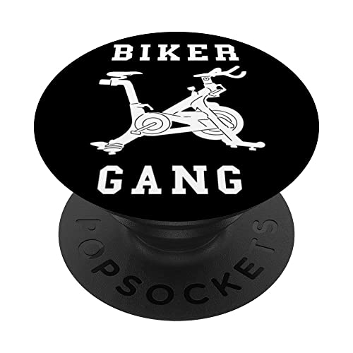 Biker Gang Spinning Team Squad Crew Bike Fitness Entrenamiento PopSockets PopGrip Intercambiable