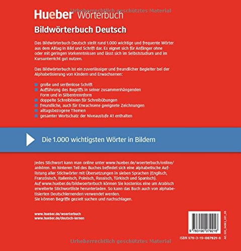 BILDERWÖRTERBUCH DEUTSCH A1 plus: Bildworterbuch Deutsch (Miscelaneous)