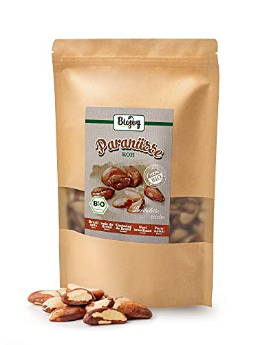 Biojoy Nueces de Brasil crudas Ecologicas, sin sal y naturales (1 kg)