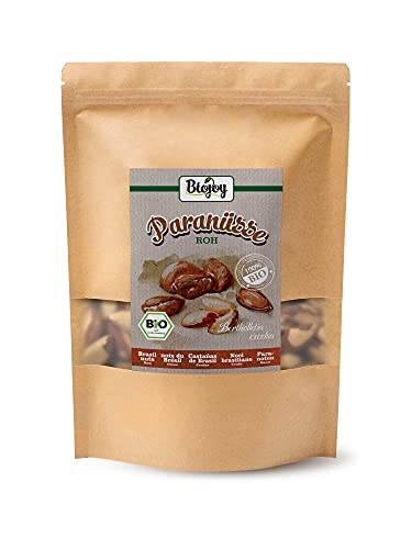 Biojoy Nueces de Brasil crudas Ecologicas, sin sal y naturales (1 kg)