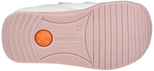 Biomecanics 151157, Zapatillas Niñas, Blanco Y Rosa (Super Soft), 21 EU
