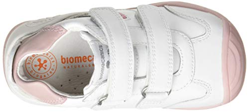 Biomecanics 151157, Zapatillas Niñas, Blanco Y Rosa (Super Soft), 21 EU