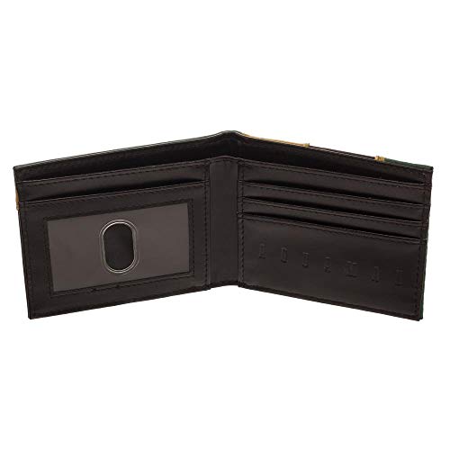 Bioworld Merchandising / Independent Sales Aquaman Chrome Weld Patch Bi-fold Wallet Standard