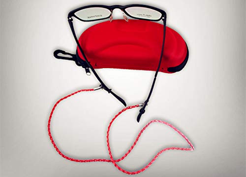 BJ-SHOP Correa de Gafas,Cable de Gafas Soporte Ajustable del Cordon de la Lente de Cuero de la PU Eyewear Cord Eyewear Rope 5 PCS
