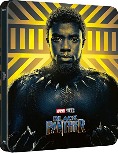 Black Panther 4K Ultra HD Limted Edition Steelbook (Lenticular Cover) / Import / Includes Region Free Blu Ray