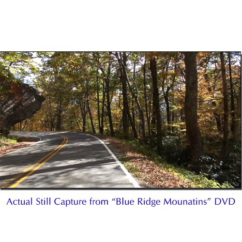 Blue Ridge Mountains Virtual Bike Ride Scenery DVD