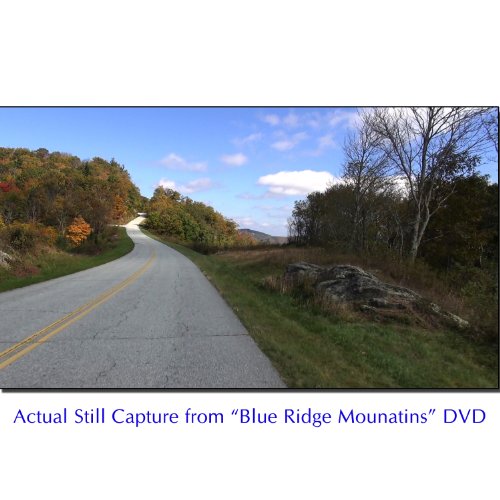 Blue Ridge Mountains Virtual Bike Ride Scenery DVD