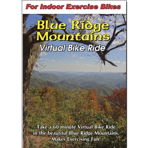 Blue Ridge Mountains Virtual Bike Ride Scenery DVD