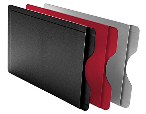 BMK Innovationen - Caja para Tarjetas de Visita Acero Inoxidable 87x56x1.7mm